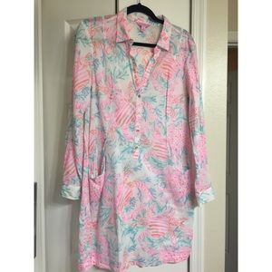 Lilly Pulitzer Sanibel Tunic Dress in Get Steamy